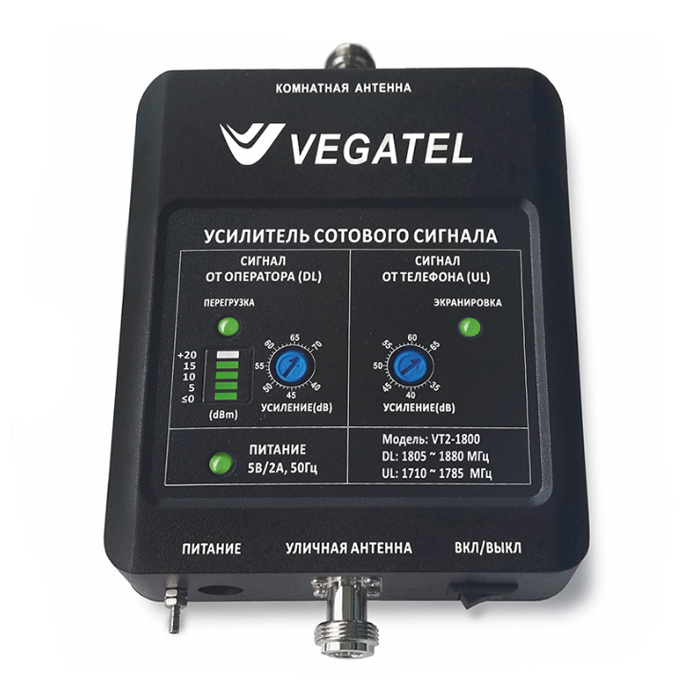 GSM репитер VEGATEL VT2-1800 (LED)