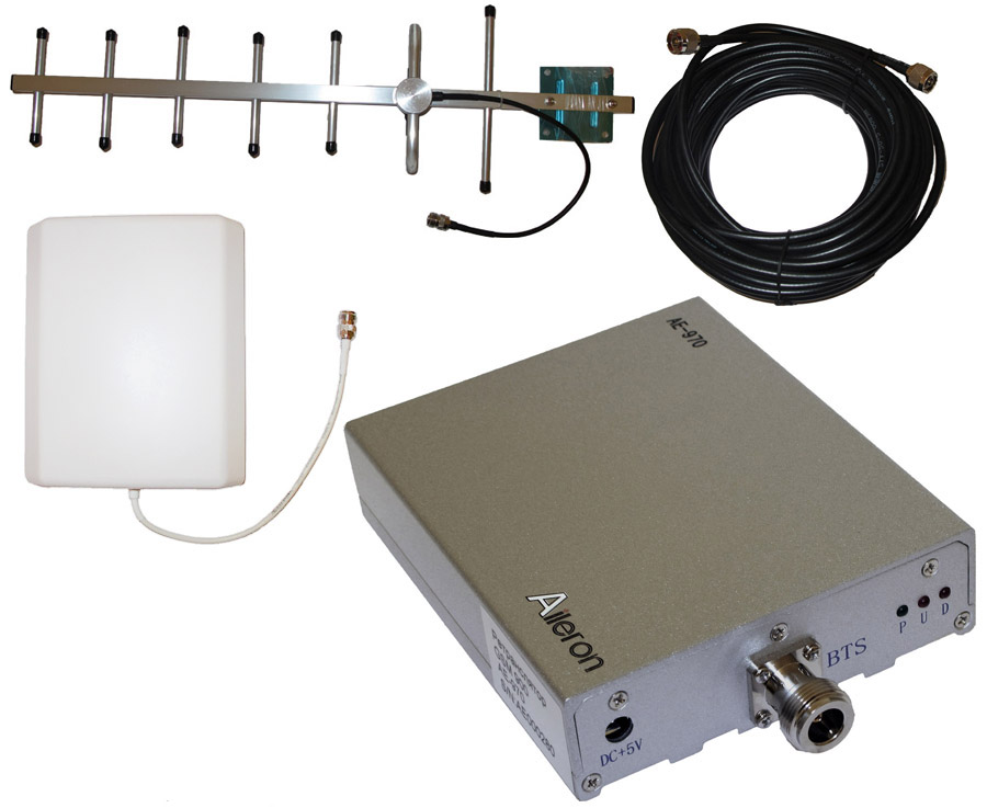 GSM усилитель (комплект) Aileron AE-970