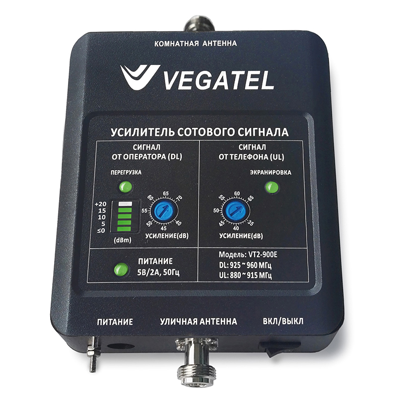 GSM репитер VEGATEL VT2-900E (LED)