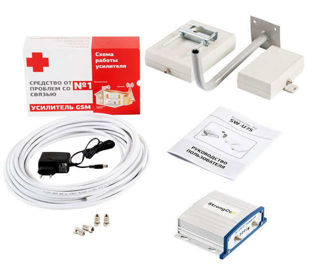 3G усилитель (комплект) StrongCall «Профи Uх75»