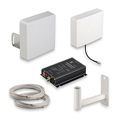 Комплект KRD-1800/2100 усиления сотовой связи и интернета LTE1800/GSM1800/3G